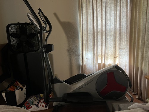 Elliptical exercise machine - exercise,