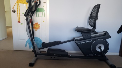 Proform elliptical with bike